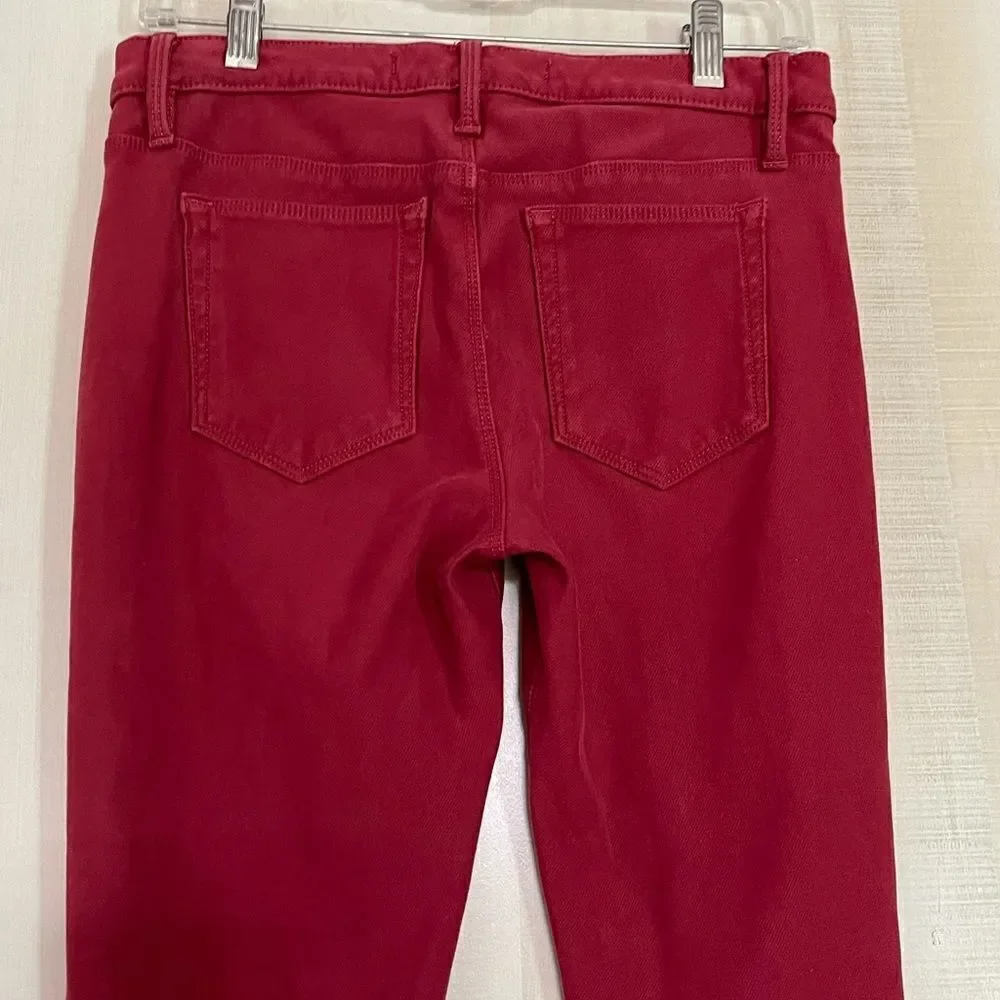 Joes Jeans joe’s maroon
